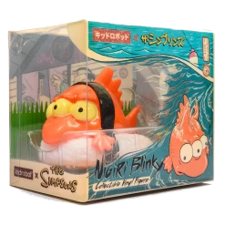 (ONLINE) DRAGON IMPORTS & COLLECTIBLES LLC Figures THE SIMPSONS BLINKY THE FISH NIGIRI 3" MINI FIGURE - ORANGE