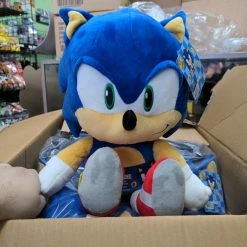 (ONLINE) DRAGON IMPORTS & COLLECTIBLES LLC Sonic The Hedgehog - 16" HugMe Plushes