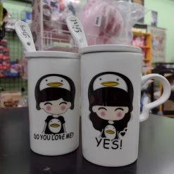 Brand new 𧨠(ONLINE) DRAGON IMPORTS & COLLECTIBLES LLC Cinaya Ceramic Mug With Lid Set βοΈ 10 (ONLINE) DRAGON IMPORTS & COLLECTIBLES LLC Cinaya Ceramic Mug With Lid Set