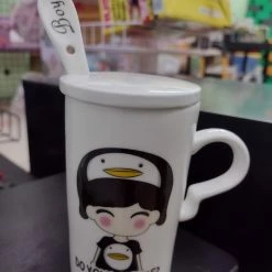 Brand new 𧨠(ONLINE) DRAGON IMPORTS & COLLECTIBLES LLC Cinaya Ceramic Mug With Lid Set βοΈ 11 (ONLINE) DRAGON IMPORTS & COLLECTIBLES LLC Cinaya Ceramic Mug With Lid Set