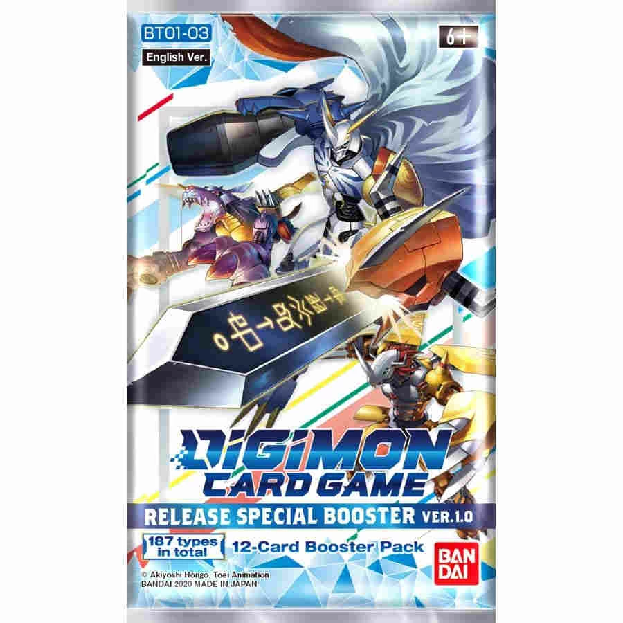 Promo 🎁 (ONLINE) DRAGON IMPORTS & COLLECTIBLES LLC Digimon Card Game - Release Special Booster Ver.1.0 Booster Box Games/TCG 🥰 4 (ONLINE) DRAGON IMPORTS & COLLECTIBLES LLC Digimon Card Game - Release Special Booster Ver.1.0 Booster Box Games/TCG