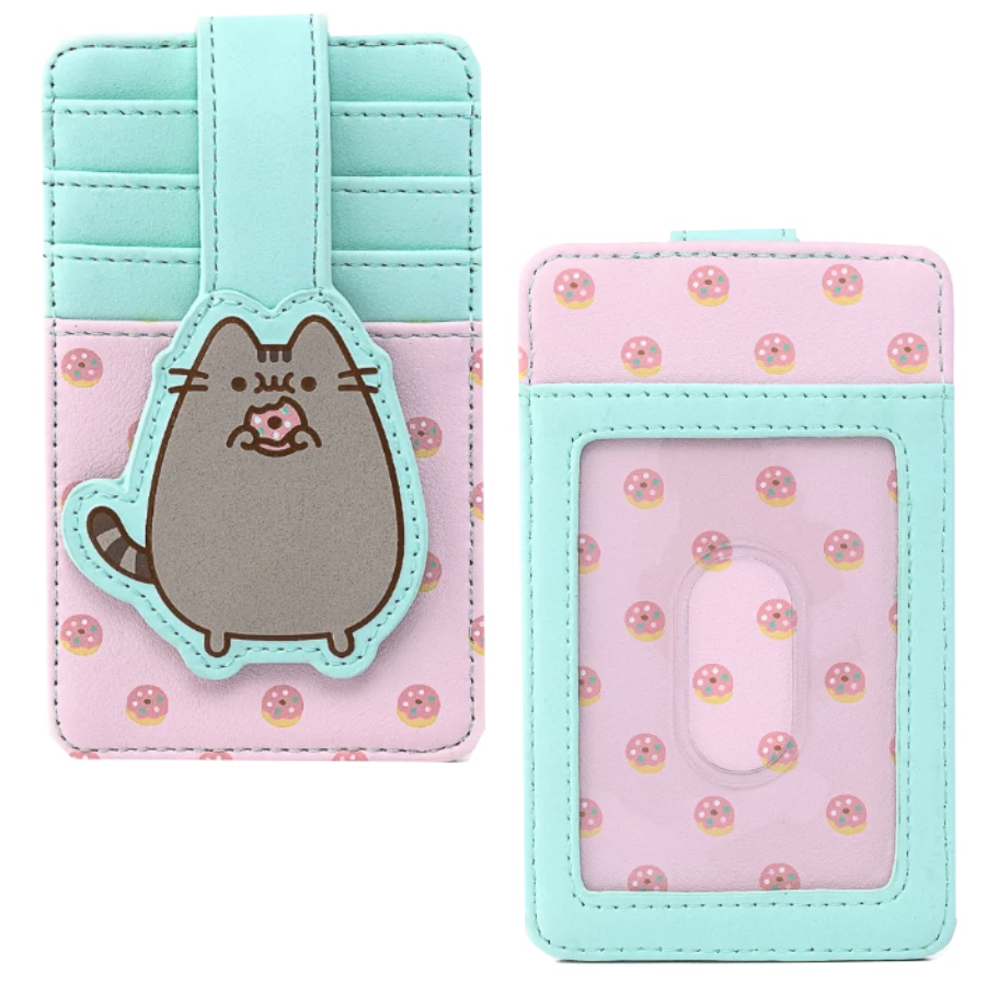 Brand new 🤩 (ONLINE) DRAGON IMPORTS & COLLECTIBLES LLC Accessories PUSHEEN SNACKIES AOP FLAP WALLET X LOUNGEFLY 👍 3 (ONLINE) DRAGON IMPORTS & COLLECTIBLES LLC Accessories PUSHEEN SNACKIES AOP FLAP WALLET X LOUNGEFLY