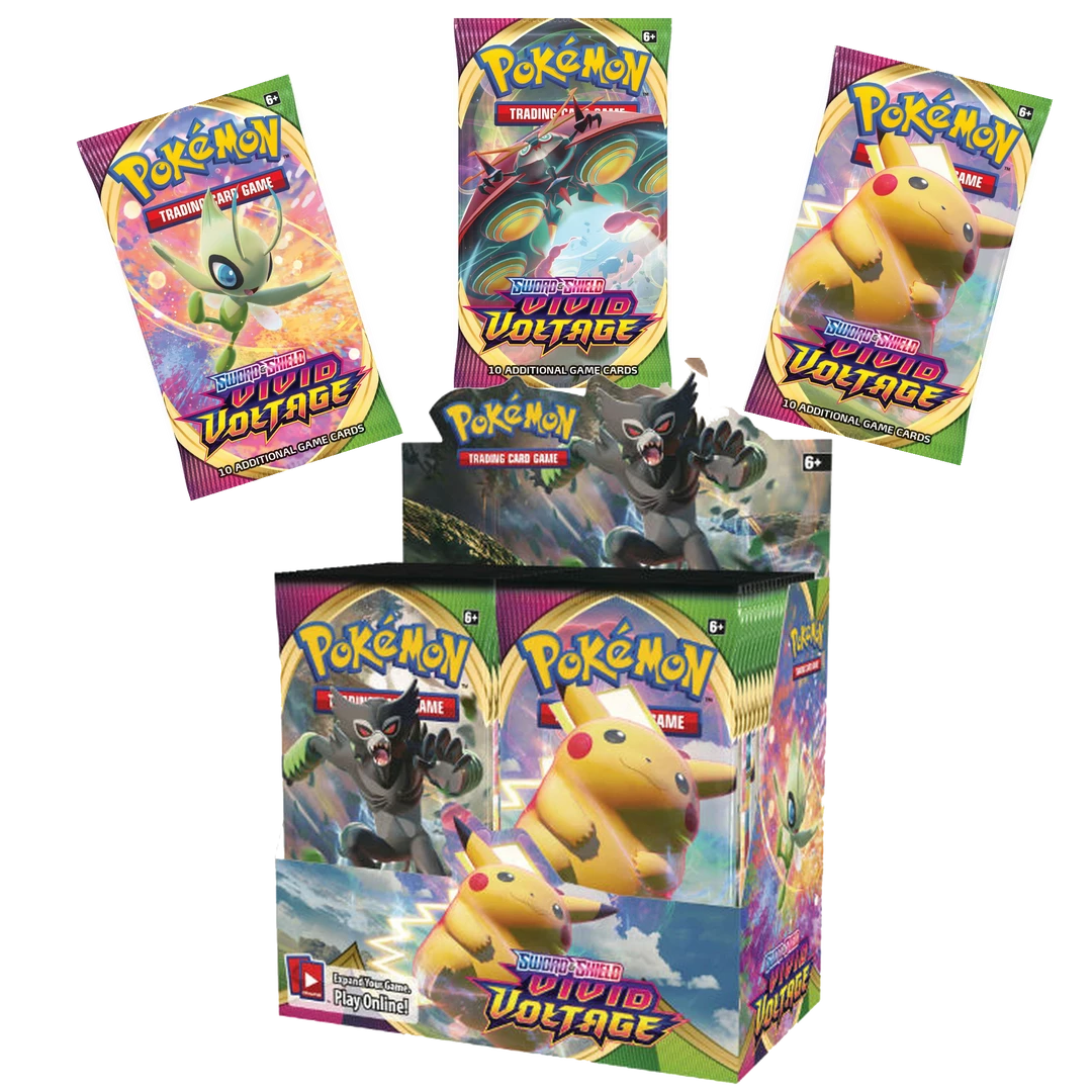 Coupon 🥰 (ONLINE) DRAGON IMPORTS & COLLECTIBLES LLC POKEMON: SWORD & SHIELD - VIVID VOLTAGE BOOSTER BOX Games/TCG 🥰 3 (ONLINE) DRAGON IMPORTS & COLLECTIBLES LLC POKEMON: SWORD & SHIELD - VIVID VOLTAGE BOOSTER BOX Games/TCG
