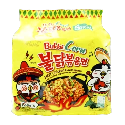 (ONLINE) DRAGON IMPORTS & COLLECTIBLES LLC Hot Chicken Flavor Ramen: Corn Flavor - SAMYANG Food