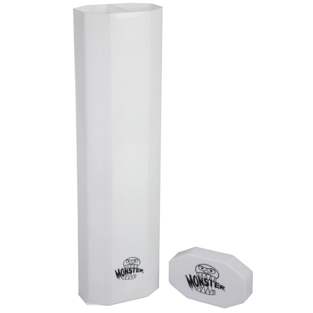 Discount π (ONLINE) DRAGON IMPORTS & COLLECTIBLES LLC Games/TCG MONSTER PRISM DUAL PLAYMAT TUBE - OPAQUE WHITE WITH WHITE CAP π 3 (ONLINE) DRAGON IMPORTS & COLLECTIBLES LLC Games/TCG MONSTER PRISM DUAL PLAYMAT TUBE - OPAQUE WHITE WITH WHITE CAP