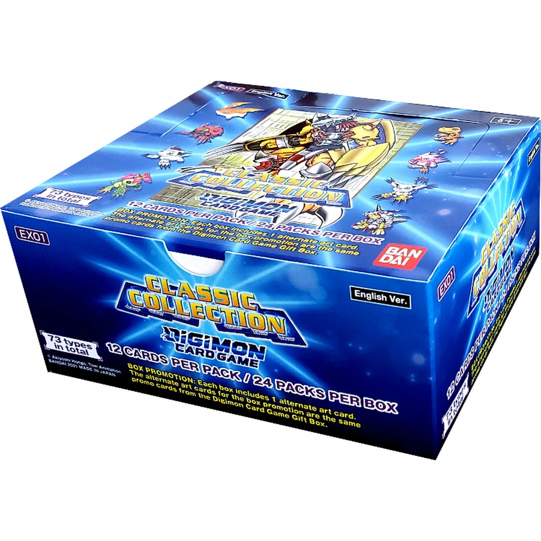 New 🔔 (ONLINE) DRAGON IMPORTS & COLLECTIBLES LLC Classic Collection - Digimon (Booster Box) Games/TCG 🧨 3 (ONLINE) DRAGON IMPORTS & COLLECTIBLES LLC Classic Collection - Digimon (Booster Box) Games/TCG