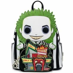 (ONLINE) DRAGON IMPORTS & COLLECTIBLES LLC Beetlejuice Pop! By Loungefly - Dantes Inferno Mini-Backpack