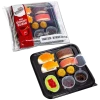(ONLINE) DRAGON IMPORTS & COLLECTIBLES LLC Raindrops Gummi Sushi 3oz Candy Food
