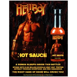 (ONLINE) DRAGON IMPORTS & COLLECTIBLES LLC Hellfire Hellboy Right Hand Of Doom - Hot Sauce Food