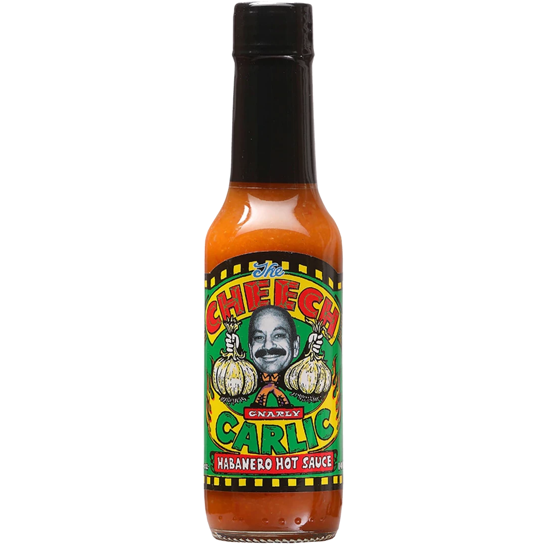Buy ❤️ (ONLINE) DRAGON IMPORTS & COLLECTIBLES LLC The Cheech Gnarly Garlic Habanero Hot Sauce Food 🧨 3 (ONLINE) DRAGON IMPORTS & COLLECTIBLES LLC The Cheech Gnarly Garlic Habanero Hot Sauce Food