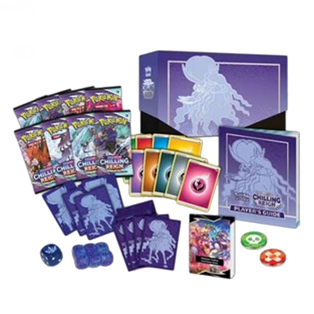 New 😍 (ONLINE) DRAGON IMPORTS & COLLECTIBLES LLC Chilling Reign - Elite Trainer Box: Pokemon TCG 🎉 3 (ONLINE) DRAGON IMPORTS & COLLECTIBLES LLC Chilling Reign - Elite Trainer Box: Pokemon TCG