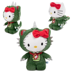 (ONLINE) DRAGON IMPORTS & COLLECTIBLES LLC HELLO KITTY KAIJU DINOSAUR COSPLAY PLUSH BY KIDROBOT X SANRIO Plushes