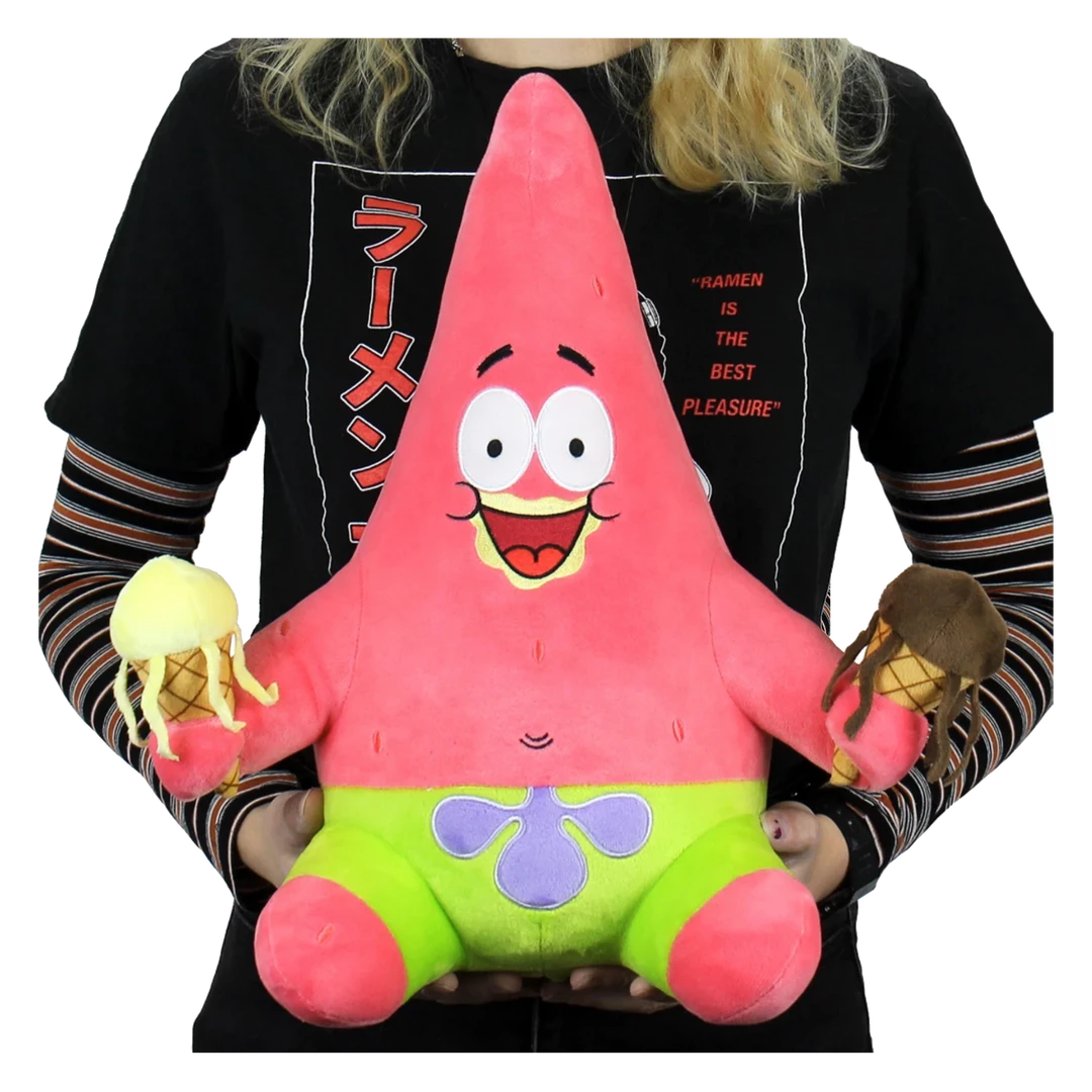 Brand new 🥰 (ONLINE) DRAGON IMPORTS & COLLECTIBLES LLC NICKELODEON SPONGEBOB 16" HUGME PATRICK WITH ICE CREAM 😍 3 (ONLINE) DRAGON IMPORTS & COLLECTIBLES LLC NICKELODEON SPONGEBOB 16" HUGME PATRICK WITH ICE CREAM
