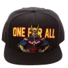 (ONLINE) DRAGON IMPORTS & COLLECTIBLES LLC Head Wear One For All! Snapback Hat- My Hero Academia