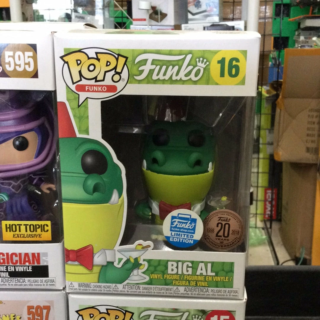 Flash Sale βοΈ Dragon Imports And Collectibles Big AL #16 Funko Pop Funko Pops! π₯° 3 Dragon Imports And Collectibles Big AL #16 Funko Pop Funko Pops!