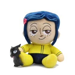 (ONLINE) DRAGON IMPORTS & COLLECTIBLES LLC Plushes CORALINE AND THE CAT PHUNNY PLUSH BY KIDROBOT
