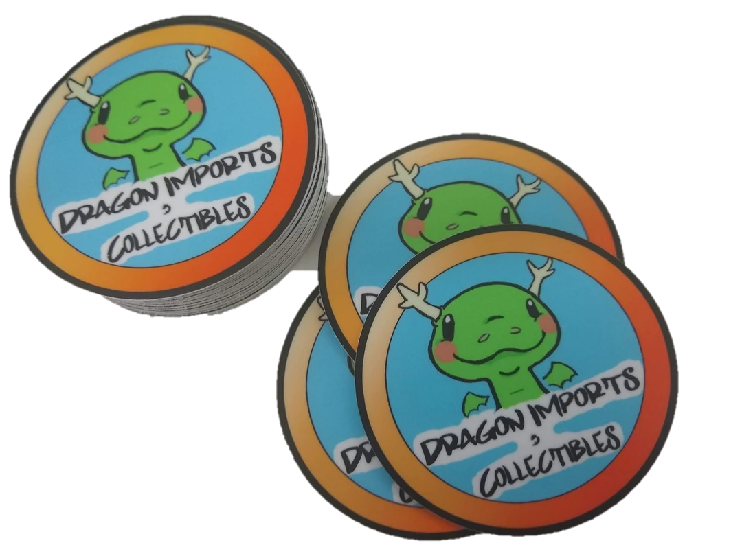 Best Sale π₯° (ONLINE) DRAGON IMPORTS & COLLECTIBLES LLC Dragon Imports Logo Stickers! π 4 (ONLINE) DRAGON IMPORTS & COLLECTIBLES LLC Dragon Imports Logo Stickers!