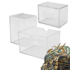 (ONLINE) DRAGON IMPORTS & COLLECTIBLES LLC Games/TCG (Clear)Dragon Shield Strong Box