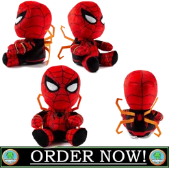 (ONLINE) DRAGON IMPORTS & COLLECTIBLES LLC SPIDER-MAN PHUNNY PLUSH BY KIDROBOT - AVENGERS INFINITY WAR Plushes