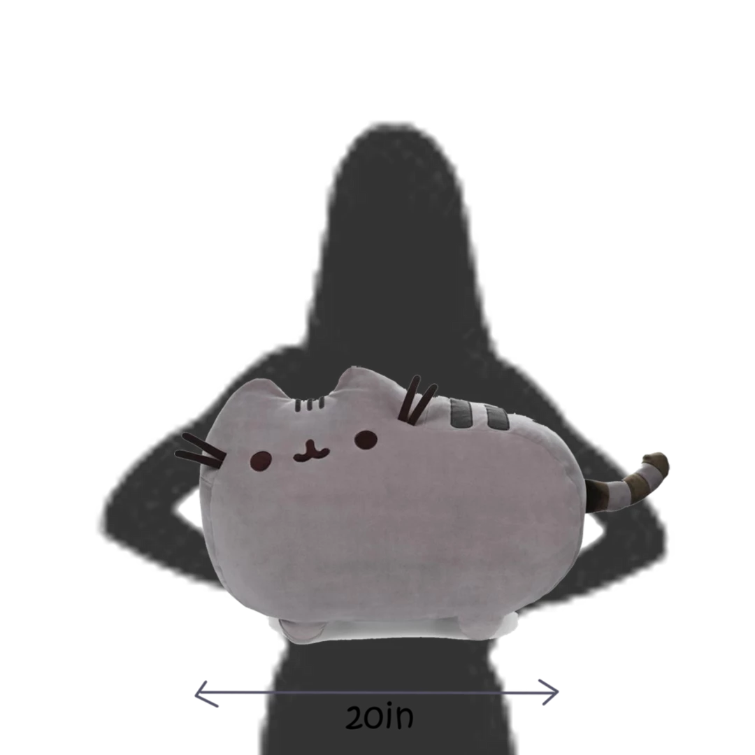 Promo π (ONLINE) DRAGON IMPORTS & COLLECTIBLES LLC PUSHEEN SQUISHEEN CLASSIC POSE, 20 IN - Pusheen π 4 (ONLINE) DRAGON IMPORTS & COLLECTIBLES LLC PUSHEEN SQUISHEEN CLASSIC POSE, 20 IN - Pusheen