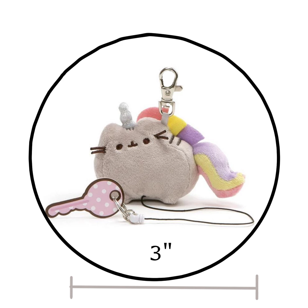 Buy π― (ONLINE) DRAGON IMPORTS & COLLECTIBLES LLC Plushes PUSHEENICORN KEY HOLDER - Pusheen π 3 (ONLINE) DRAGON IMPORTS & COLLECTIBLES LLC Plushes PUSHEENICORN KEY HOLDER - Pusheen