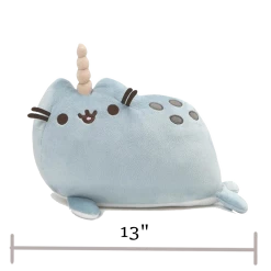 (ONLINE) DRAGON IMPORTS & COLLECTIBLES LLC PUSHEENIMAL NARWHAL, 13" - Pusheen Plushes