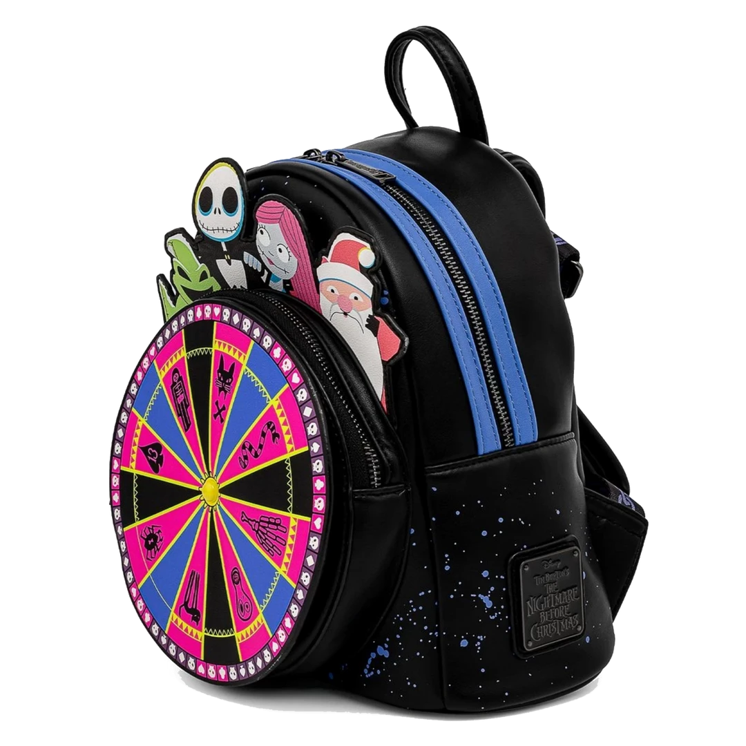 Promo ✨ (ONLINE) DRAGON IMPORTS & COLLECTIBLES LLC Accessories NBC OOGIE BOOGIE WHEEL MINI 🎒 BACKPACK - X LOUNGEFLY ⭐ 3 (ONLINE) DRAGON IMPORTS & COLLECTIBLES LLC Accessories NBC OOGIE BOOGIE WHEEL MINI BACKPACK - X LOUNGEFLY