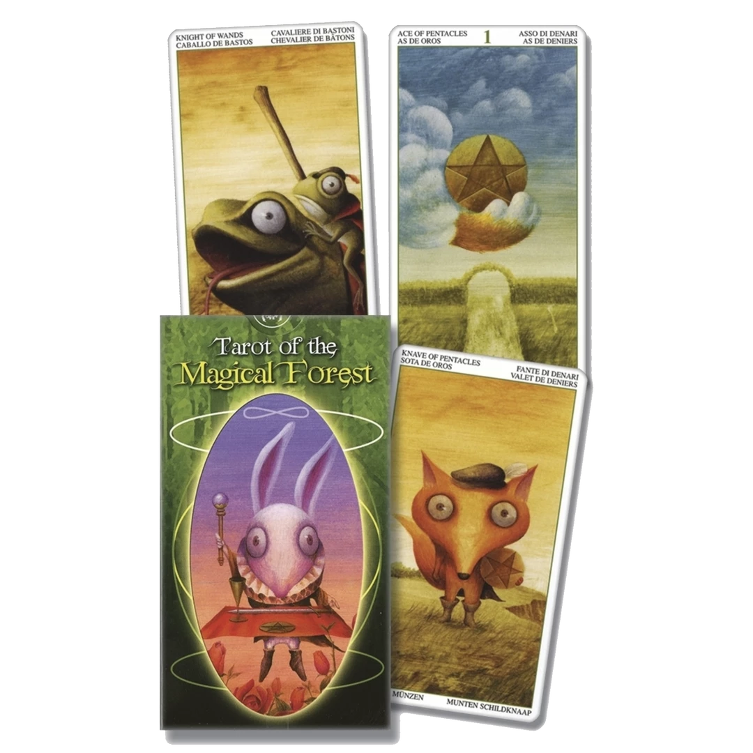 Buy 𧨠(ONLINE) DRAGON IMPORTS & COLLECTIBLES LLC Tarot Of The Magical Forest - BY LO SCARABEO Divination / ALT Culture π 3 (ONLINE) DRAGON IMPORTS & COLLECTIBLES LLC Tarot Of The Magical Forest - BY LO SCARABEO Divination / ALT Culture