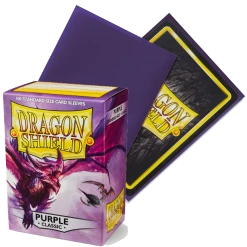 (ONLINE) DRAGON IMPORTS & COLLECTIBLES LLC Games/TCG (Purple)Dragon Shield Card Protectors Sleeves