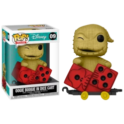 (ONLINE) DRAGON IMPORTS & COLLECTIBLES LLC Funko Pops! Oogie Oogie In Dice Cart - POP Train: NBC
