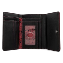 (ONLINE) DRAGON IMPORTS & COLLECTIBLES LLC Accessories FRIDAY THE 13TH JASON MASK TRI-FOLD WALLET - LOUNGEFLY X