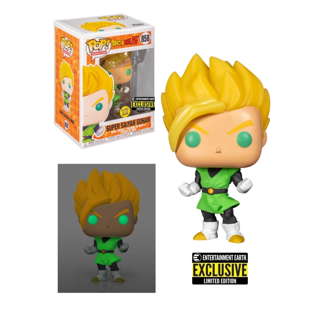 Buy π₯° (ONLINE) DRAGON IMPORTS & COLLECTIBLES LLC Super Sayan Gohan - Funko Pop (Glow In The Dark) EE Exlusive π 3 (ONLINE) DRAGON IMPORTS & COLLECTIBLES LLC Super Sayan Gohan - Funko Pop (Glow In The Dark) EE Exlusive