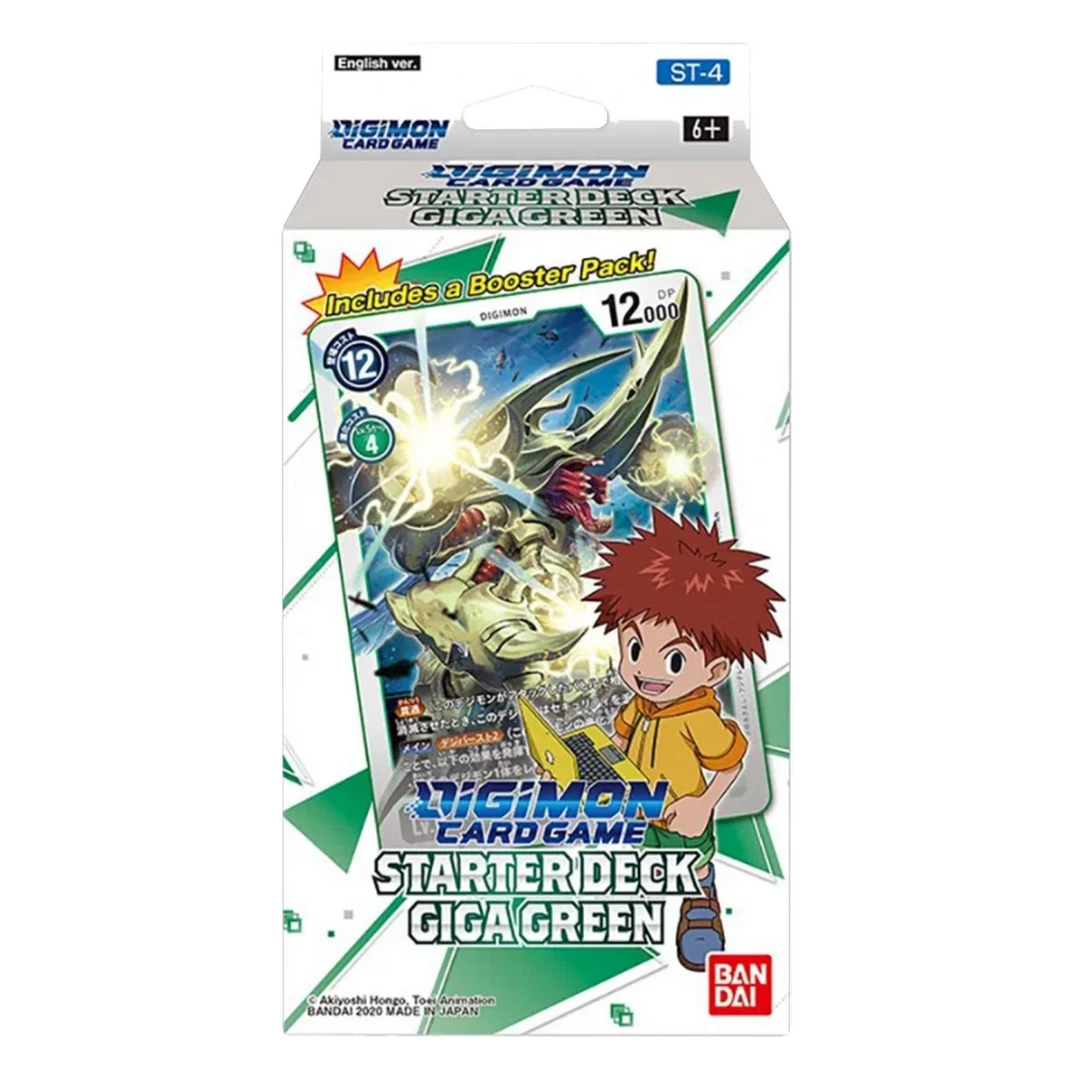 Outlet βοΈ (ONLINE) DRAGON IMPORTS & COLLECTIBLES LLC Giga Green: Digimon TCG Starter Decks π 3 (ONLINE) DRAGON IMPORTS & COLLECTIBLES LLC Giga Green: Digimon TCG Starter Decks