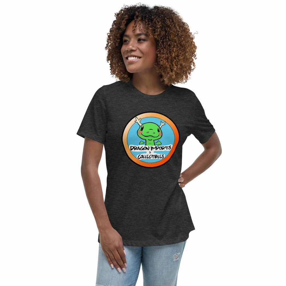Cheap π Dragon Imports And Collectibles - Funko, Pokemon, Board Games And More! Store Swag Dragon Imports Logo - π© Women's Relaxed T-Shirt π 4 Dragon Imports And Collectibles - Funko, Pokemon, Board Games And More! Store Swag Dragon Imports Logo - Women's Relaxed T-Shirt