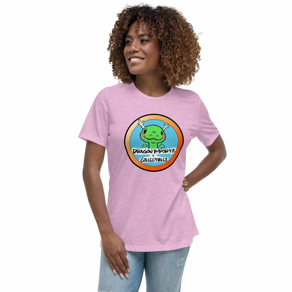 Cheap π Dragon Imports And Collectibles - Funko, Pokemon, Board Games And More! Store Swag Dragon Imports Logo - π© Women's Relaxed T-Shirt π 7 Dragon Imports And Collectibles - Funko, Pokemon, Board Games And More! Store Swag Dragon Imports Logo - Women's Relaxed T-Shirt